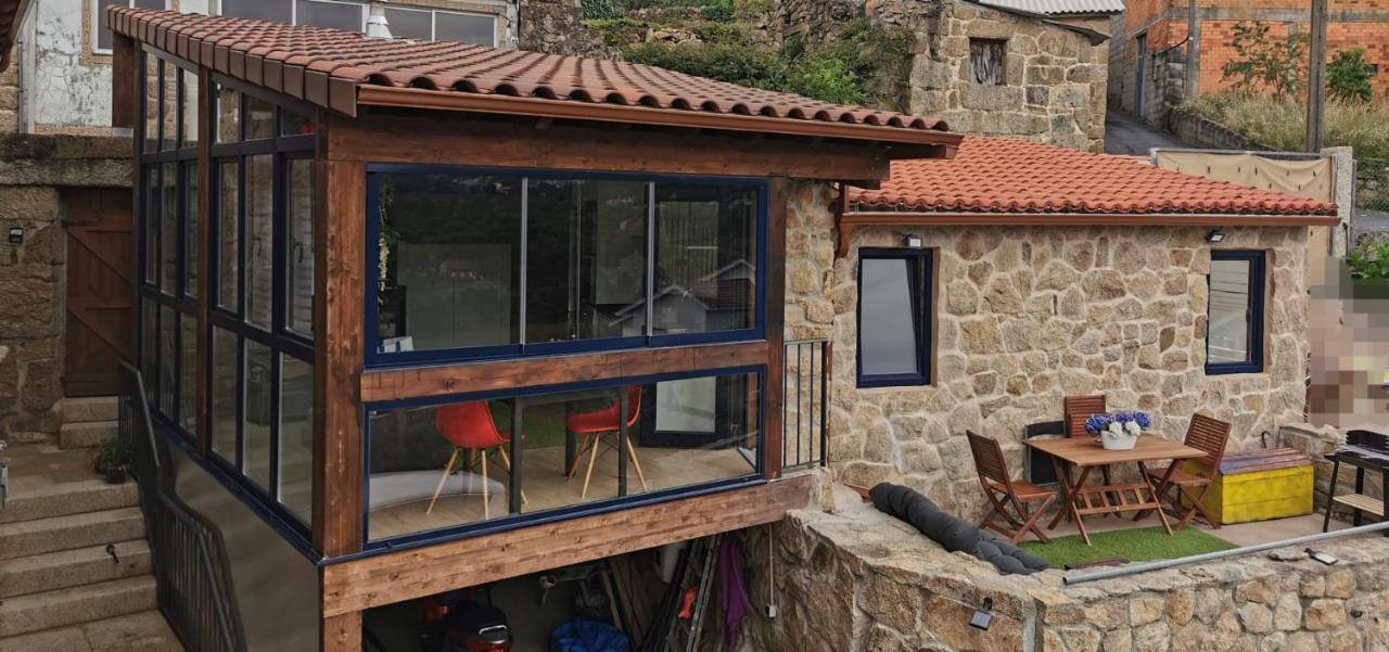 Villa O Recuncho De Tibias Pereiro de Aguiar Esterno foto